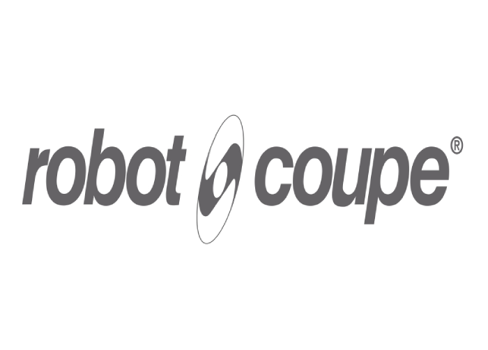 Robot coupe high resolution logo on the display